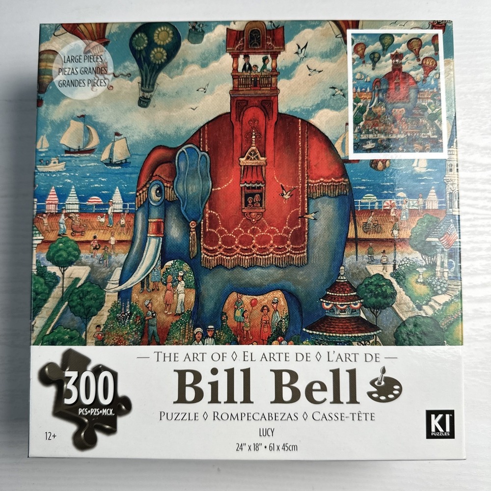 Bill Bell Jigsaw Puzzle 300 Large Pcs Lucy Size 18 x 24 Inches Age 12+ New